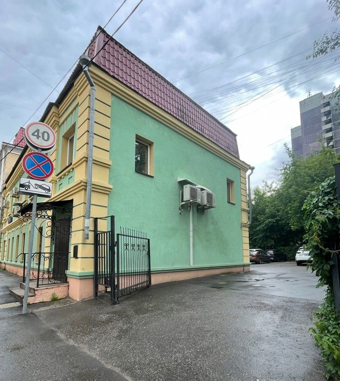 фасад дома, здание по адресу г Москва, Октябрьский пер, д 8 стр 2